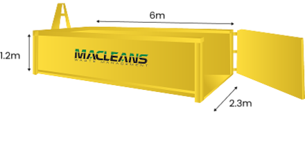 15 cubic metre bin